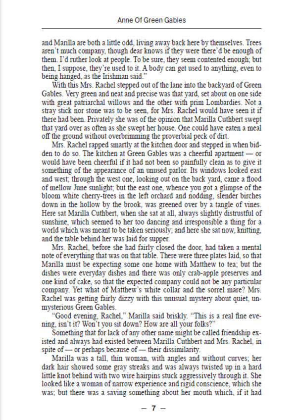 Anne Of Green Gables / Anne Of Green Gables Люси Мод Монтгомери 978-088-0006-14-9-6