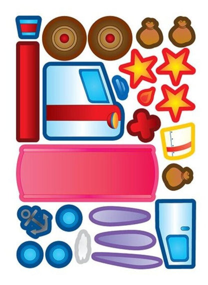 Applications-stickers.Transport / Аплікації-наліпки. Транспорт Елена Собчук 978-966-284-701-7-4