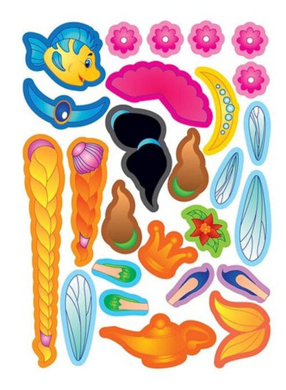 Applications-stickers. Princesses / Аплікації-наліпки. Принцеси Елена Собчук 978-966-284-098-8-4