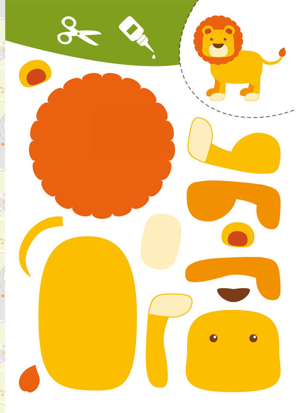 Applications. Voluminous Crafts. Zoo / Аплікації. Об'ємні саморобки. Зоопарк / Author not specified 9786175471982-5