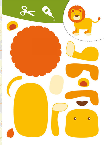 Applications. Voluminous Crafts. Zoo / Аплікації. Об'ємні саморобки. Зоопарк / Author not specified 9786175471982-5