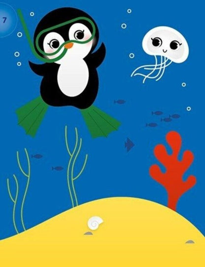 Applications With Stickers. Sea / Аплікації наліпками. Море Yulia Kasparova / Юлія Каспарова 9789667615932-5
