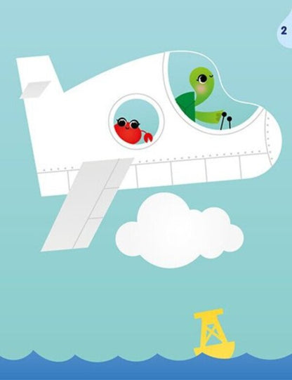 Applications with stickers. Machines / Аплікації наліпками. Машинки Юлия Каспарова 9789667616601-2