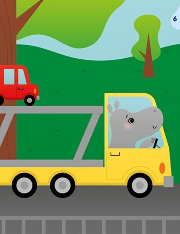 Applications with stickers. Machines / Аплікації наліпками. Машинки Юлия Каспарова 9789667616601-4