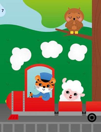 Applications with stickers. Machines / Аплікації наліпками. Машинки Юлия Каспарова 9789667616601-5