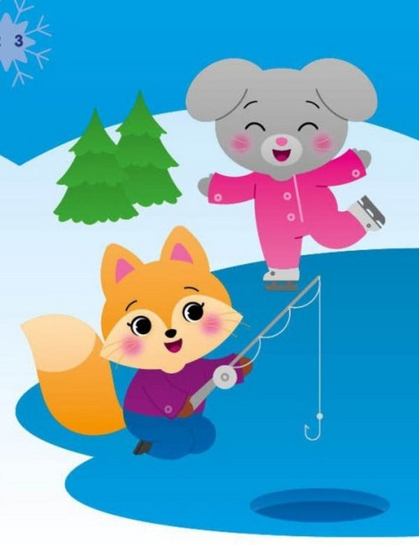 Applications with stickers. Raccoon / Аплікації наліпками. Єнот Юлия Каспарова 9789667510572-3