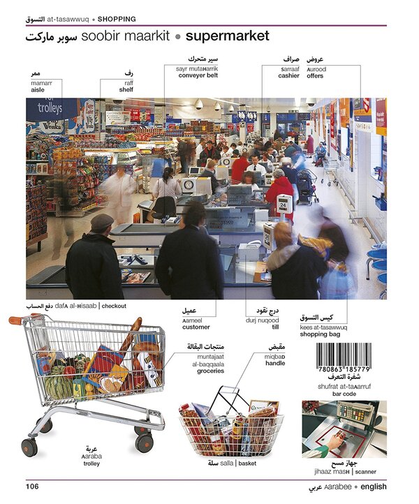 Arabic-English Visual Bilingual Dictionary / Arabic-English Visual Bilingual Dictionary  9780241292464-5