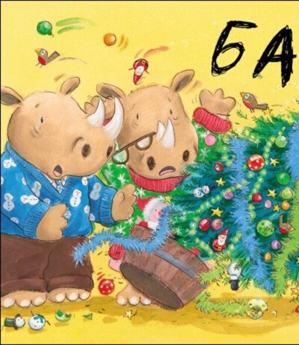 Archie The Little Rhino. This Is Christmas! / Маленький носоріг Арчі. Оце Різдво! Tracy Corderoy / Трейсі Кордерой 9786170991324-6