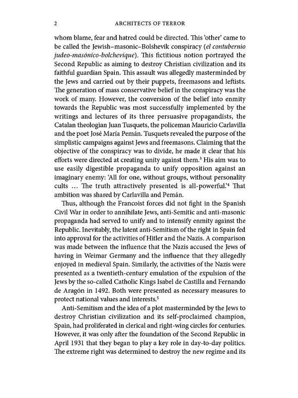 Architects of Terror. Paranoia, Conspiracy and Anti-Semitism in Franco's Spain / Architects of Terror. Paranoia, Conspiracy and Anti-Semitism in Franco's Spain Пол Престон 9780008522124-4