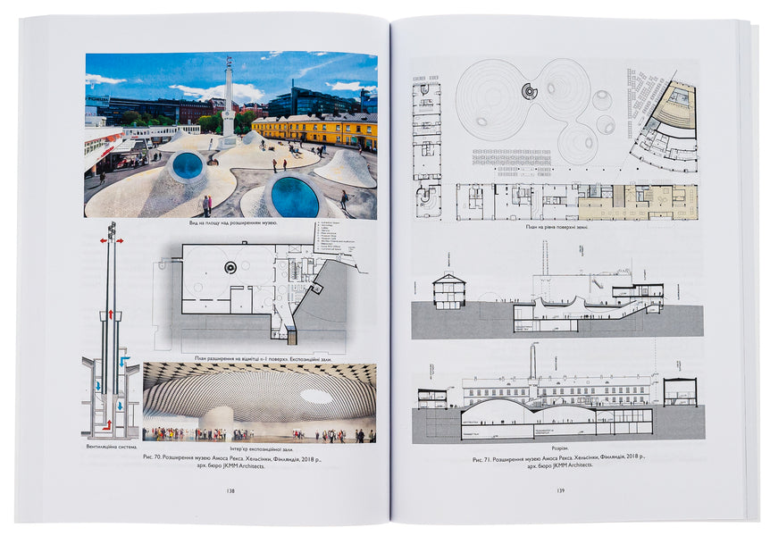 Architectural and planning organization of expansion of art museums / Архітектурно-планувальна організація розширення художніх музеїв В. Дывак 9786175203132-6