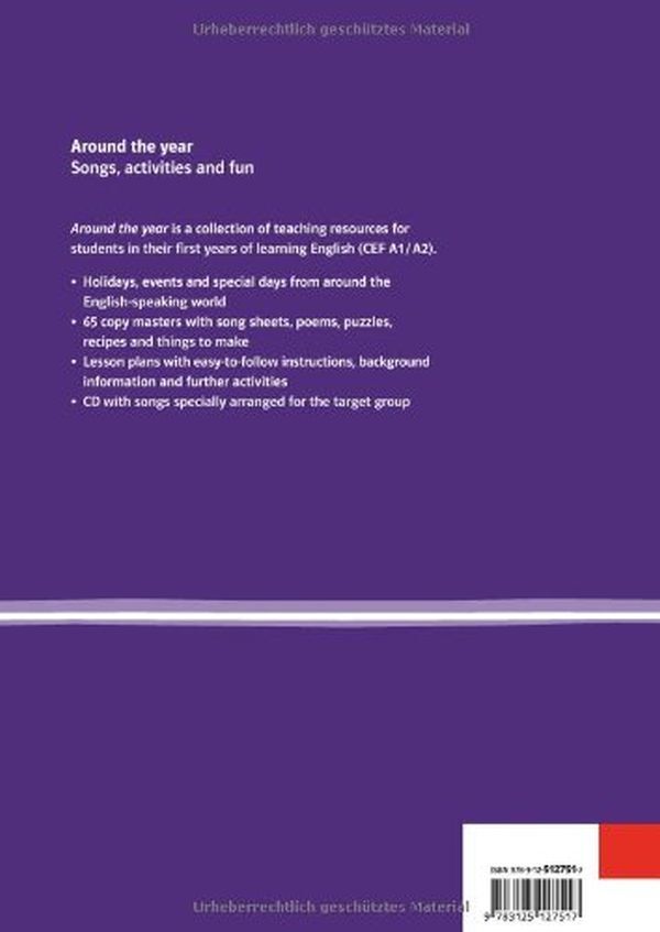 Around the year. Songs, activities and fun / Around the year. Songs, activities and fun Бриджит Шанц-Геринг 978-3-12-512751-7-2