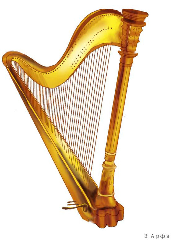 Art. 1-4 Classes. Musical Instruments. Visualization Set / Мистецтво. 1-4 класи. Музичні інструменти. Комплект наочності Natalia Budnaya / Наталія Будна Does not apply-4