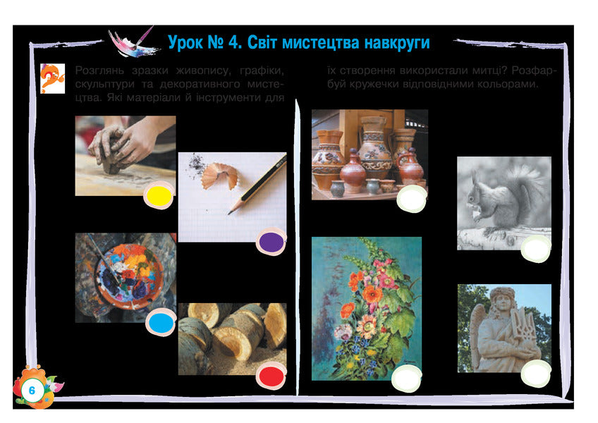 Art. 1st class. Album / Образотворче мистецтво. 1 клас. Альбом Людмила Кондратова 978-966-10-5574-1-6