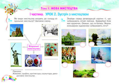 Art. 2Nd Class. Album / Образотворче мистецтво. 2 клас. Альбом Lyudmila Kondratova / Людмила Кондратова 9789661059190-3