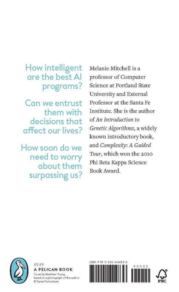 Artificial Intelligence. A Guide For Thinking Humans Melanie Mitchell / Мелани Митчелл 9780241404836-2