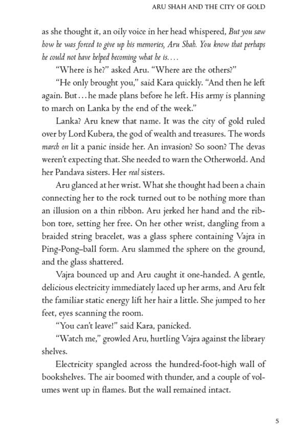 Aru Shah. City of Gold / Aru Shah. City of Gold Рошани Чокши 9780702303548-5