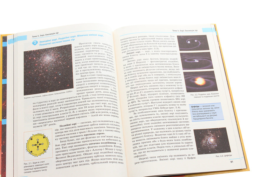 Astronomy. Textbook for 11th grade. Standard level / Астрономія. Підручник для 11 класу. Рівень стандарту Николай Пришляк 978-617-09-5238-7-5
