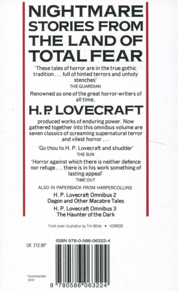 At the Mountains of Madness and Other Novels of Terror / At the Mountains of Madness and Other Novels of Terror Говард Лавкрафт 978-0-586-06322-4-2