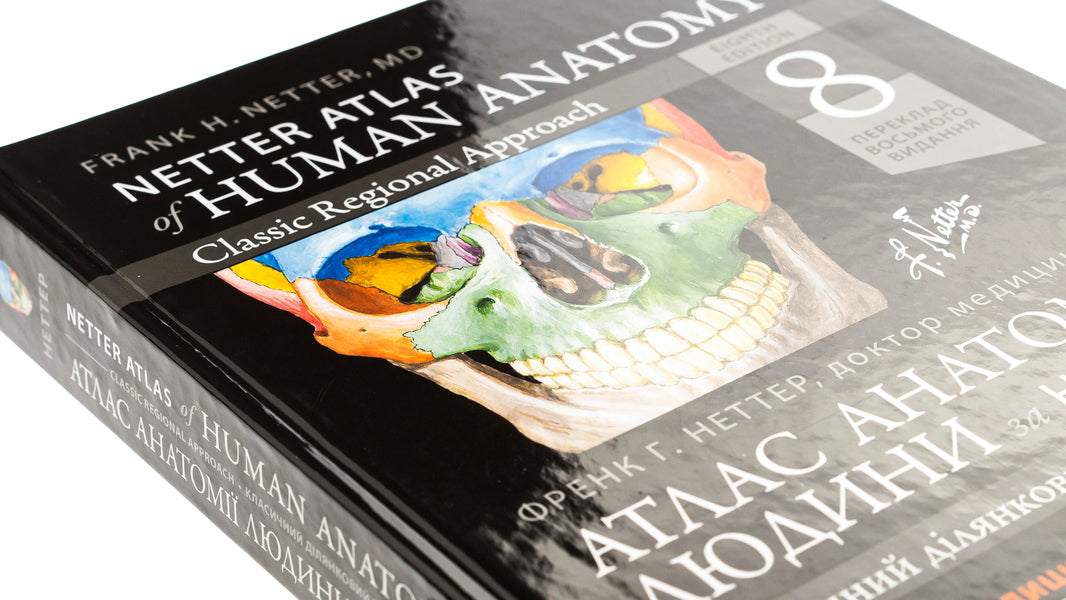 Atlas of human anatomy according to Netter. Classic area approach / Атлас анатомії людини за Неттером. Класичний ділянковий підхід Фрэнк Неттер 978-617-505-982-1-4