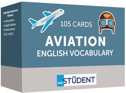 Aviation English. 105 cards / Aviation English. 105 карток  9786177702527-1