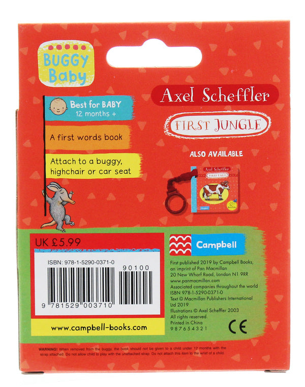 Axel Scheffler First Jungle Buggy Book / Axel Scheffler First Jungle Buggy Book Аксель Шеффлер 9781529003710-6