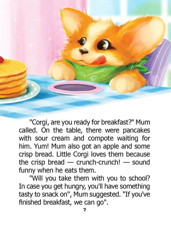 Baby Corgi goes to school / Little Corgi Goes to School / Малюк Коргі йде до школи / Little Corgi goes to school Наталия Пашинская 978-966-989-232-4-5