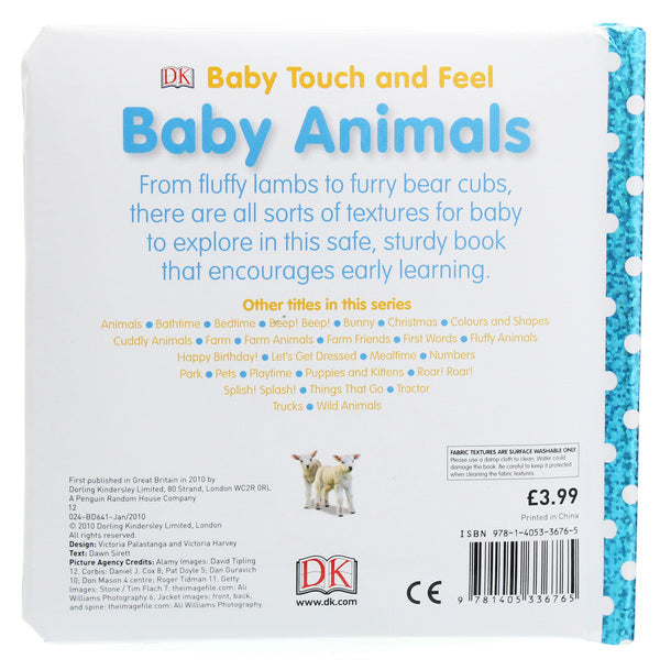 Baby Touch And Feel. Baby Animals Dawn Syrett / Доун Сиретт 9781405336765-2