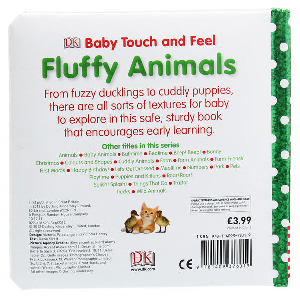 Baby Touch And Feel. Fluffy Animals Dawn Syrett / Доун Сиретт 9781409376019-2