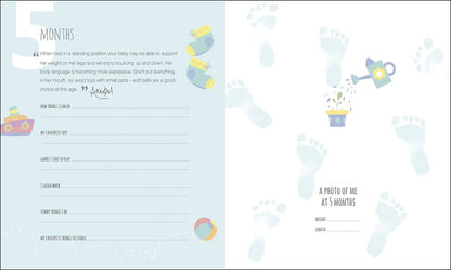 Baby's First Year Journal / Baby's First Year Journal Аннабель Кармель 9780241365601-4