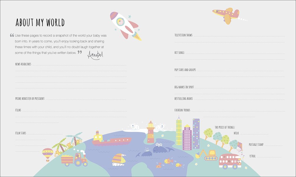 Baby's First Year Journal / Baby's First Year Journal Аннабель Кармель 9780241365601-6