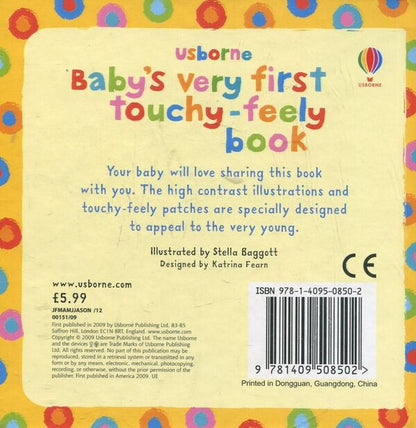 Baby's Very First Touchy-Feily Book / Author not specified 9781409508502-2