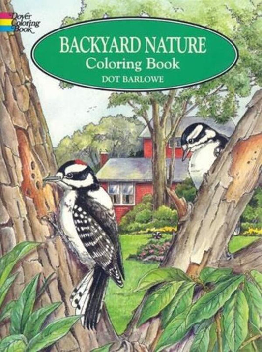 Backyard Nature Coloring Book Dorothea Barlow / Доротея Барлоу 9780486405605-1