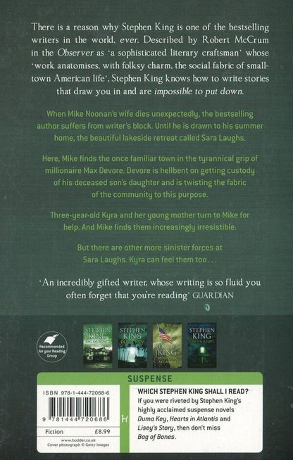 Bag Of Bones Stephen King / Стивен Кинг 9781444720686-2