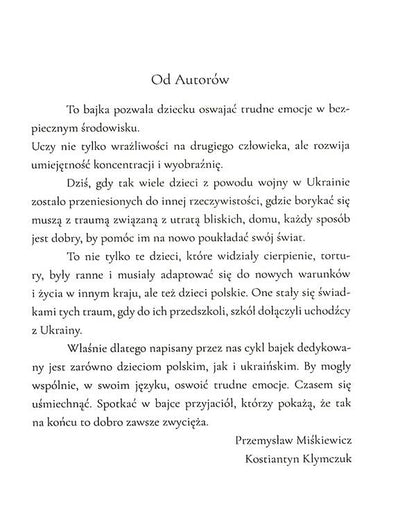 Bajki rolskie i ukraińskie. Polish and Ukrainian fairy tales. Dziadek i Rysio/Grandma and Marychka / Bajki рolskie i ukraińskie. Польські та українські казки. Dziadek i Rysio/Бабуся і Марічка Константин Климчук, Пшемислав Мишкевич 978-83-63711-21-4-6