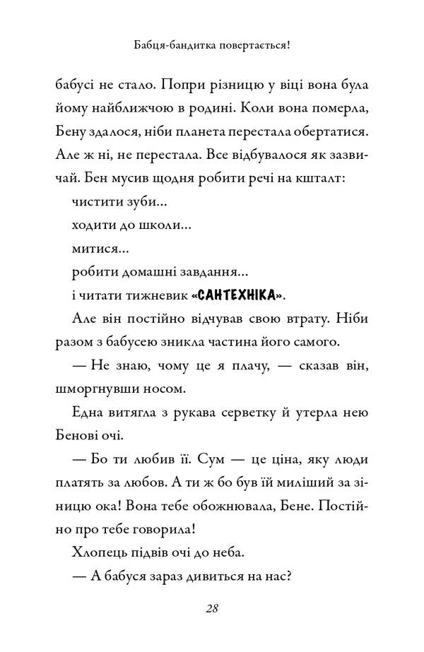 Bandyka Grandmother Returns! / Бабця-бандитка повертається! Woliams Deda / Девід Уаламс 9789669487803-5