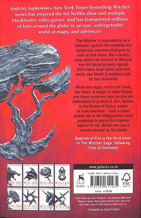 Baptism of Fire / Baptism of Fire Анджей Сапковский 978-1-399-61143-5-2