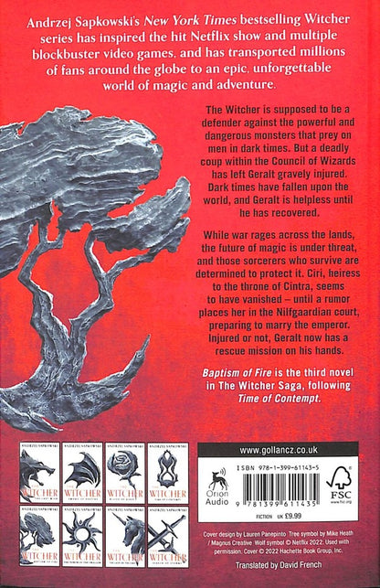 Baptism of Fire / Baptism of Fire Анджей Сапковский 978-1-399-61143-5-2