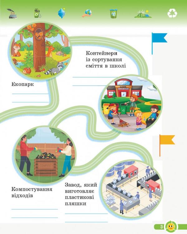 Basics Of Ecology. 2Nd Class. Workbook / Основи екології. 2 клас. Робочий зошит Irina Guselnikova / Ірина Гусельнікова 9786170966438-4