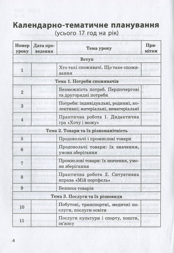 Basics of consumer knowledge. Alphabet of the young consumer. 1st class / Основи споживчих знань. Абетка юного споживача. 1 клас Людмила Бочева, Лариса Пужайчереда 978-966-2521-72-6-3