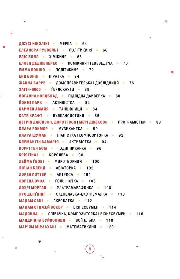 Bedtime tales for rebellious girls 2 / Казки на ніч для дівчат-бунтарок 2 Франческа Кавалло, Элена Фавилли 978-617-7563-81-4-4