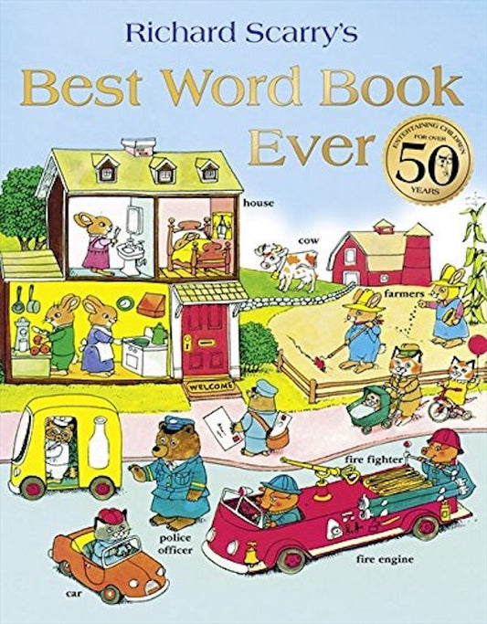 Best Word Book Ever Richard Scarry / Ричард Скарри 9780007507092-1