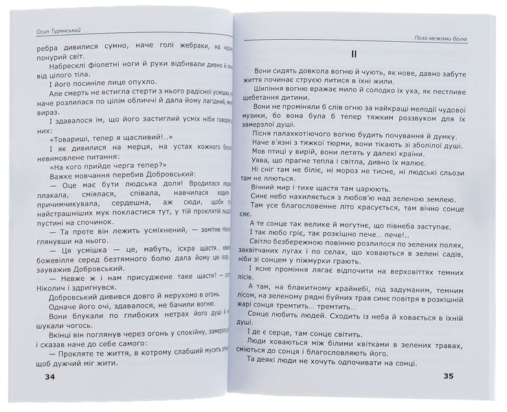 Beyond pain / Поза межами болю Осип Турянский 978-088-0006-84-2-6