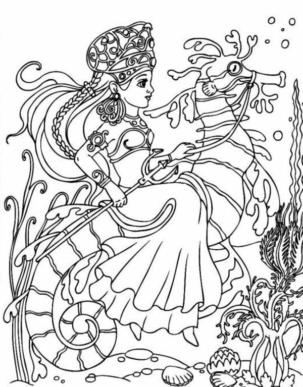 Big Book Of Coloring. Princess / Велика книга розмальовок. Принцеси / Author not specified 9789667617752-5