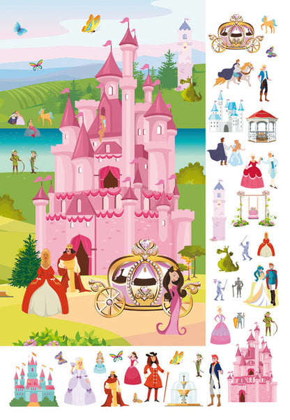 Big Wimmelbuch. Castle of the princess / Великий віммельбух. Замок принцеси  978-617-547-116-6-5