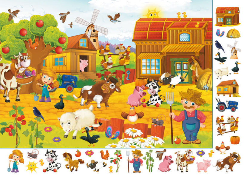 Big Wimmelbuch. Farm / Великий віммельбух. Ферма  978-966-936-815-7-3