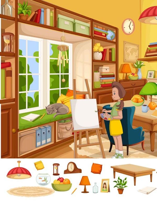 Big Wimmelbuch. My House / Великий віммельбух. Мій будинок / Author not specified 9789669368232-5