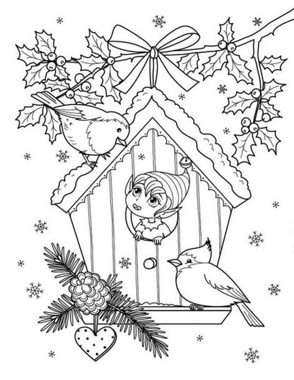 Big coloring book. New Year / Велика книга розмальовок. Новий рік  9789667510862-4