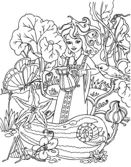 Big coloring book. Princesses / Велика книга розмальовок. Принцеси  9789667514730-4