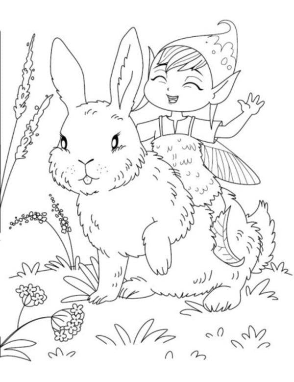 Big coloring book. Unicorns and fairies / Велика книга розмальовок. Єдинороги та феї  9789667511265-3