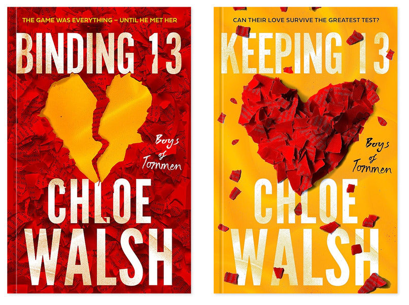 Binding 13+Keeping 13 Set Of 2 Books Chloe Walsh - Хлоя Уолш 9780349439259,9780349439273-1